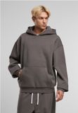 Urban Classics Fluffy Oversized Hoodie Grijs S