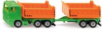 SIKU 1685 Vrachtwagen met kantelbak en kantelaanhanger