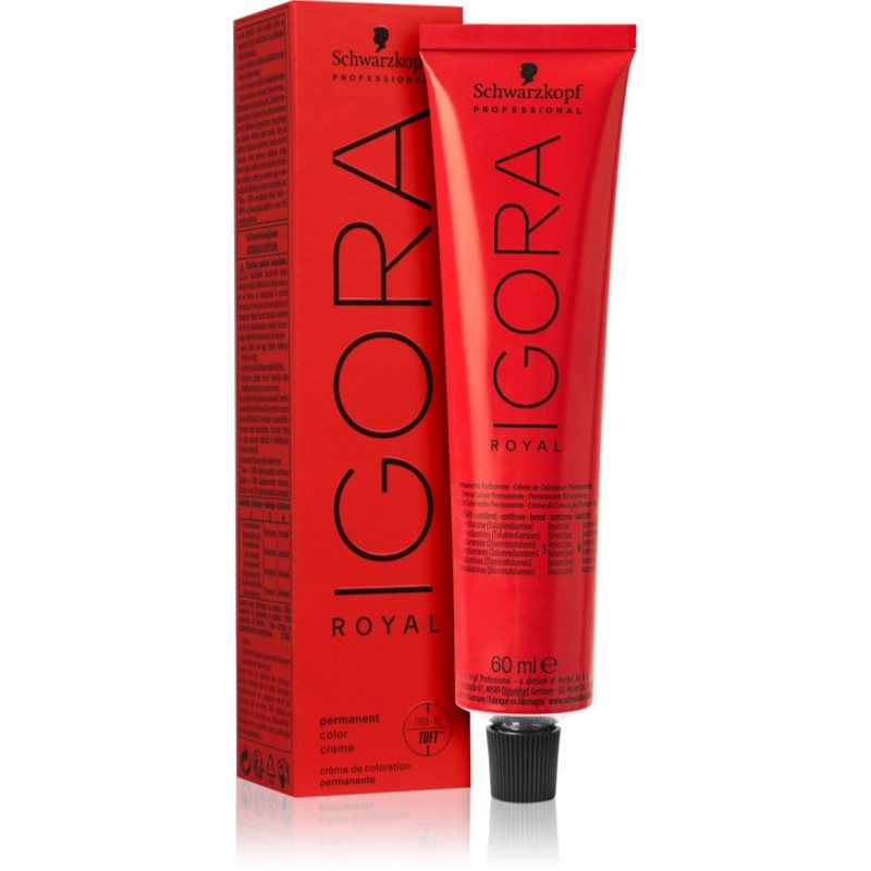 Schwarzkopf Professional Schwarzkopf IGORA Royal Permanente Haarkleuring 60ml 9-1 (koel metaalblond)