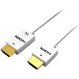 Techly 3m HDMI-A/HDMI-A HDMI kabel Wit