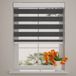 DTCH® Duo Rolgordijn - Splendid - Lichtdoorlatend - Zwart - 95 x 175 cm