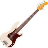 Fender American Professional Precision Bass V RW Olympic White