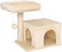 Merkloos / Sans marque Famanu Krabton Voor Katten - Krabpaal Voor Zware Katten - Beige