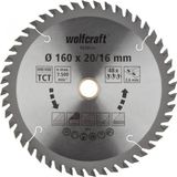 wolfcraft - Zaagblad Cirkelzaag - 160mm - 48 Tanden - HM