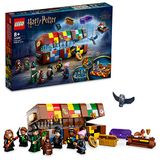 LEGO 76399 Harry Potter Zweinstein hutkoffer, Personaliseerbare Bouwset met Poppetjes, Leuk Verjaardagscadeau voor Jongens en Meisjes vanaf 8 jaar