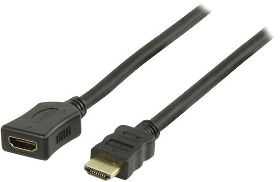 LogiLink 1.4 High Speed HDMI verlengkabel - 2 m - Zwart