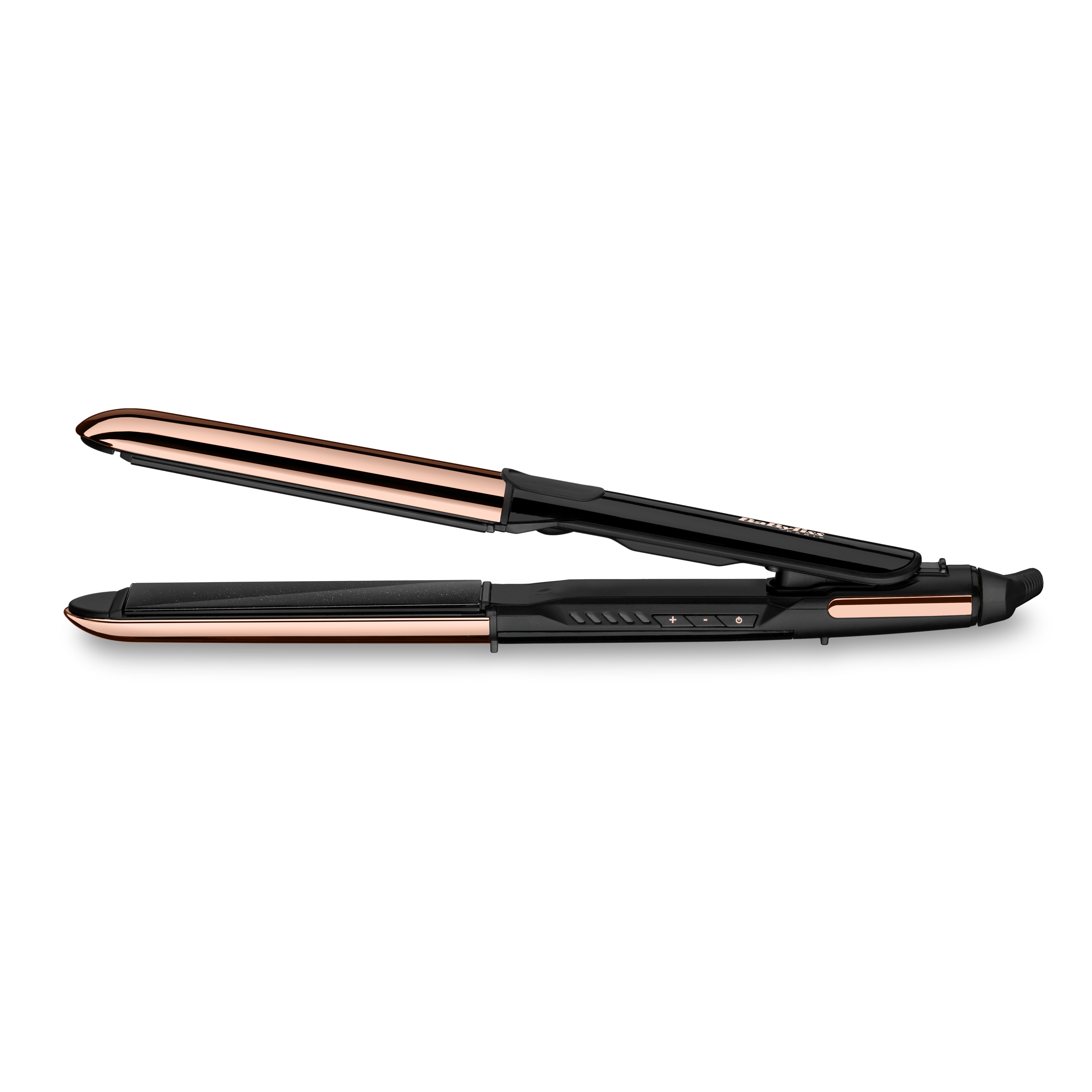 BaByliss Pure Metal ST481E - Stijltang - Warm Chroom, Metallic