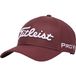 Titleist Casquette Performance Tour, bordeaux/blanc