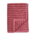 Scandi Living Drap de bain Drift 100x150 cm Rose-rouge