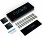 Nooves Gel Nail Foils Dazzling Diva Glitter Grey (20 Stuks)
