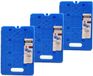Arte r Artesania Cerd Set van 4x stuks koelelementen 20 x 2 x 30 cm blauw
