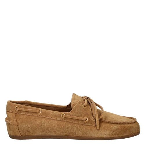 Nelson suède bootschoenen beige