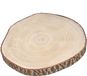 Spetebo Disque en bois, qualité naturelle, grand format (XL) - 40-45 cm