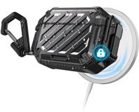 SUPCASE Unicorn Beetle Pro Hoesje Geschikt voor AirPods Pro 3 - IP68 Waterdicht - Compatibel met MagSafe - Zwart
