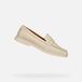 GEOX XAND 3 DAMES Mocassins - BLANC LAIT