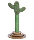 Dehner Favoriete krabpaal Cactus, kattenboom stijlvol/gevarieerd, klimboom voor katten, ca. Ø 32 cm, hoogte 60 cm, groen