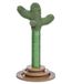 Dehner Favoriete krabpaal Cactus, kattenboom stijlvol/gevarieerd, klimboom voor katten, ca. Ø 32 cm, hoogte 60 cm, groen