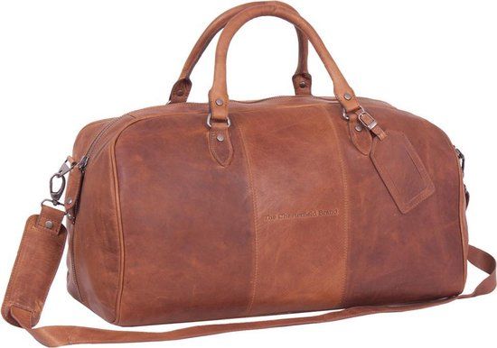 The Chesterfield Brand Chesterfield Liam Leren Reistas - 35 liter - Cognac