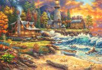 Grafika Puzzle Chuck Pinson - Providence by the Sea - 1000 pièces