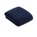 VOSSEN Vegan Life Badhanddoek 100 x 150 cm Katoen Blauw 1 stuk(s)