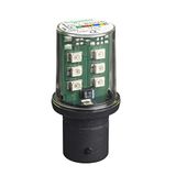 Schneider DL1BDG5 oranje LED-lamp voor signalering, BA 15d, 120 V