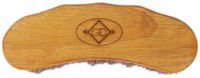 Kentucky Horsewear Grooming Deluxe Middle Borstel Medium Bruin