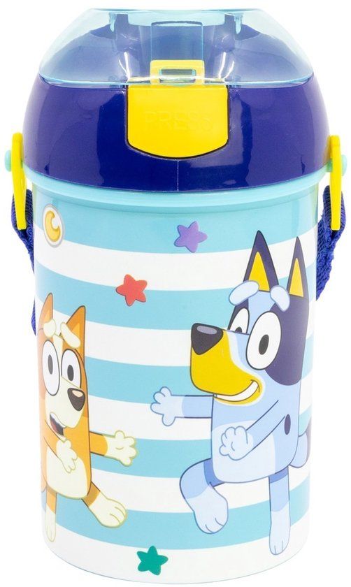 Bluey Drinkbeker Blauw Lichtblauw Plastic Jongens en meisjes 2-99 jaar