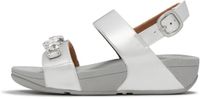 FitFlop Dames sleehakken Lulu Ultra-Jewel Metallic Zilver Maat 42