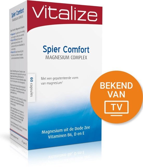 Vitalize Vitalize Magnesium Spier Complex Capsules 60st