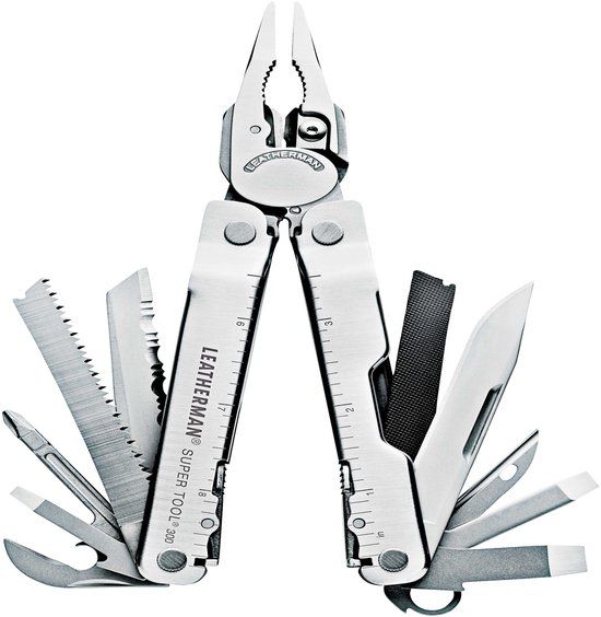 Leatherman Super Tool 300 Multitool - 19 functies - Zilver