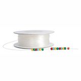 Colorations kralenkoord stretchbaar transparant - 91 meter sieradenkoord.