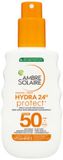 Garnier Ambre Solaire Hydra 24 Protect Zonnebrandspray SPF 50 - 3 x 150 ml