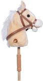 HKM Stokpaard Belle - met geluid - kleur beige