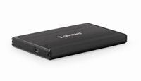 Gembird Externe HDD behuizing 2.5' SATA USB3.0 zwart (brushed)