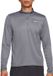 Nike Dri-FIT Pacer Half Zip Hardloopshirt Heren - Grijs, Maat S