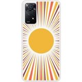 Xiaomi Bedrukt siliconen hoesje compatibel met Redmi Note 11 Pro, Xiaomi Redmi Note 11 5G Soleil