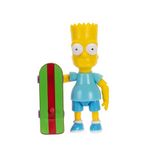 The Simpsons 5" Bart Blauw Shirt w/Skateboard W4