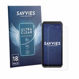 Savvies Screenprotector voor Werock Rockscan A260 - Folie Beschermfolie transparant 18 Stuks