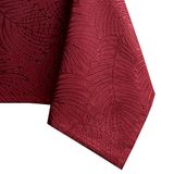 AmeliaHome tafelkleed lotuseffect waterafstotend linnenlook Bordeaux Gaia 120x220 cm