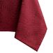 AmeliaHome tafelkleed lotuseffect waterafstotend linnenlook Bordeaux Gaia 120x220 cm