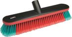Vikan Brosse à laver ovale - 370 mm - Perméable à l'eau - Poils doux fendus - Brosse de voiture - Lavage de voiture