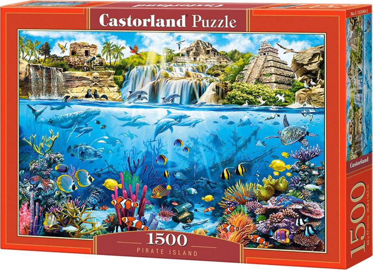Castorland Pirate Island Puzzel 1500 Stukjes