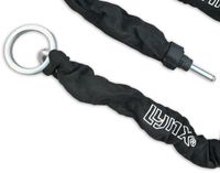 Lynx Chaîne d'insertion pour antivol de cadre - ART2 - 120cm - MBT4251 - Noir