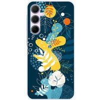 Samsung Galaxy A55 5G Sea flowers bedrukt siliconen hoesje