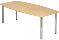 Hammerbacher Conferentie tafel KT22C Esdoorn 2.200 x 1.050 x 740 mm