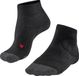 FALKE PL2 Short anti-blaar katoen functioneel materiaal paddelsokken heren zwart - maat 44-45