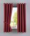 Gardinenbox New York Bordeaux 160 x 140 cm Verduisterende Gordijnen Set van 2