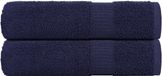 vidaXL FROGN Douchehanddoeken - 2 stuks - 70x140 cm - 360 g/m² - Marineblauw