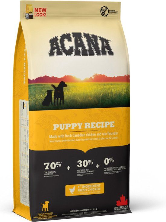 Acana Heritage Puppy & Junior hondenvoer 17 kg
