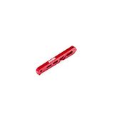 Achterkant midden aluminium chassissteun, 87 mm rood: EXB